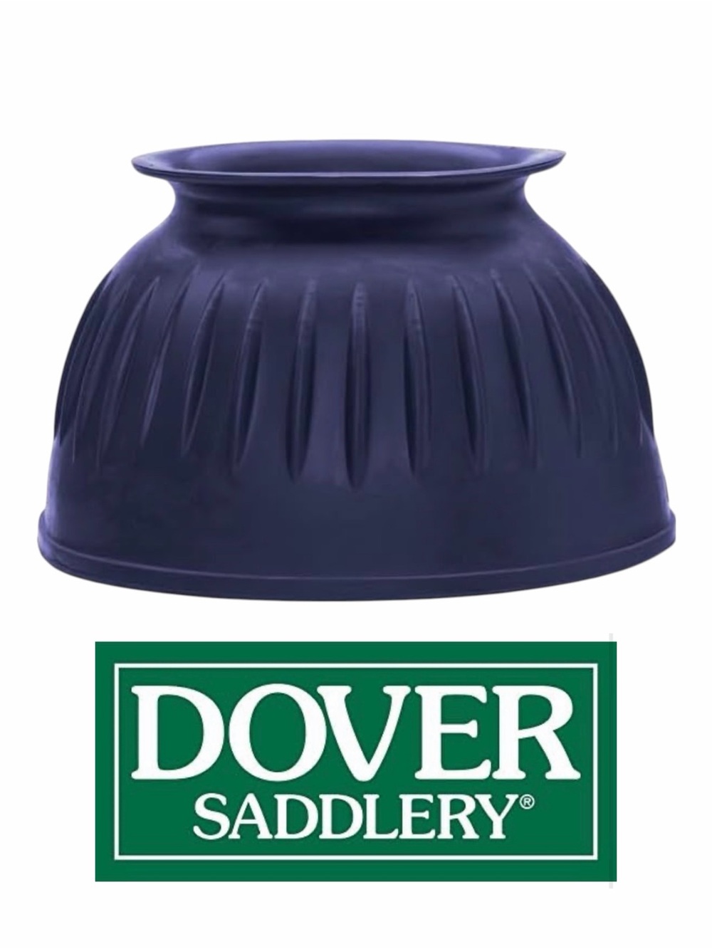 Dover Saddlery Navy Bell Boot for Hoof Protection